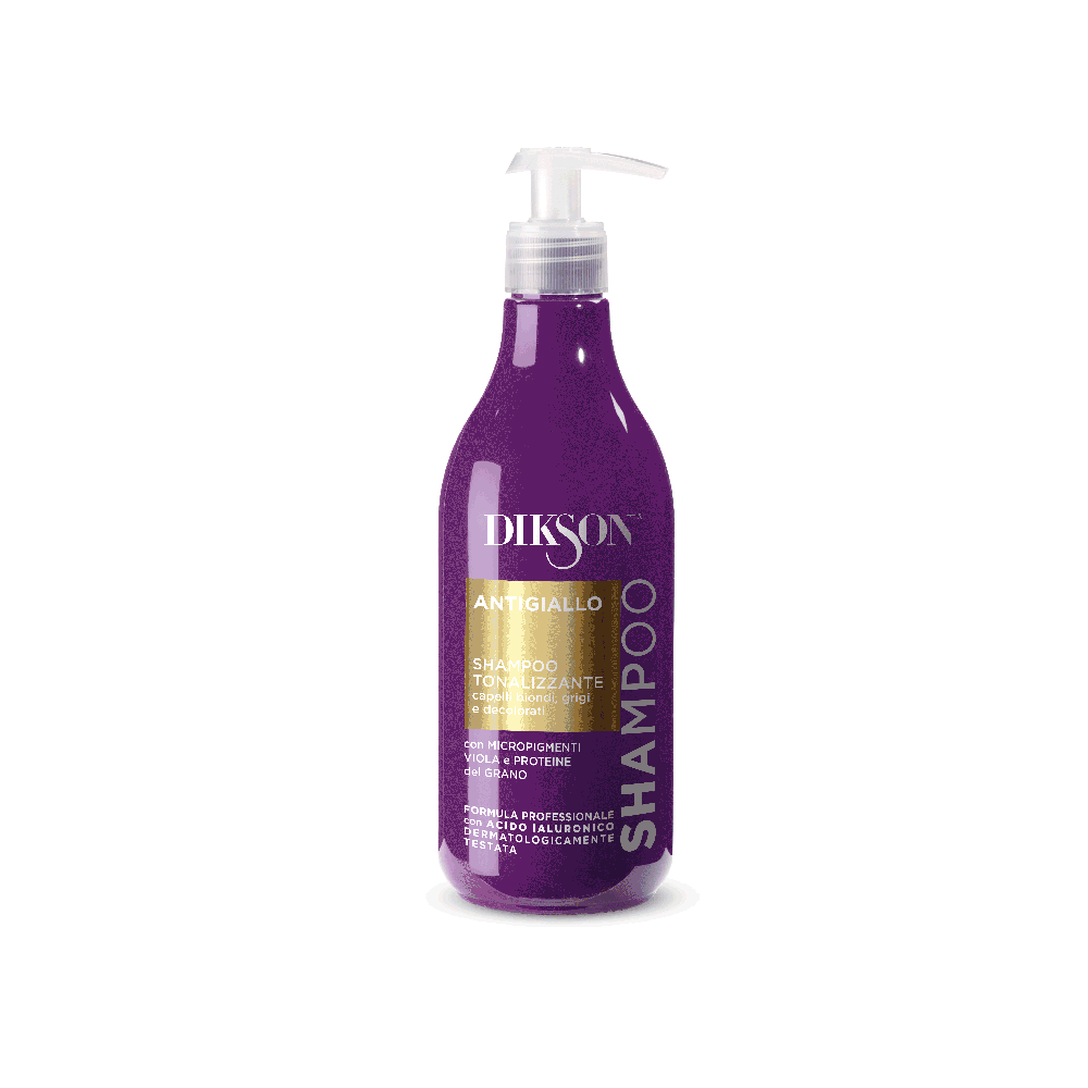 Dikson DKC Set Antigiallo Shampoo e Maschera 500ml Capelli Decolorati - Immagine 8