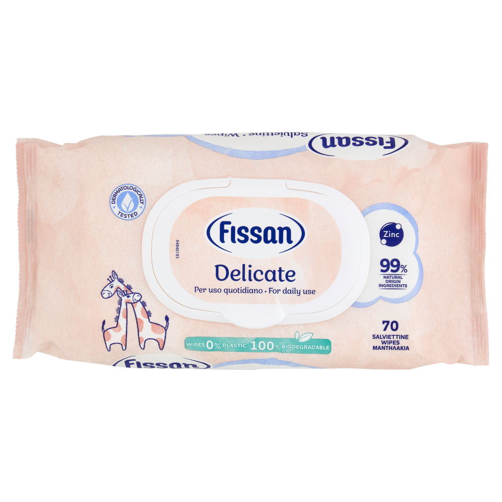 Fissan Delicate Salviettine 70 Pezzi, , large