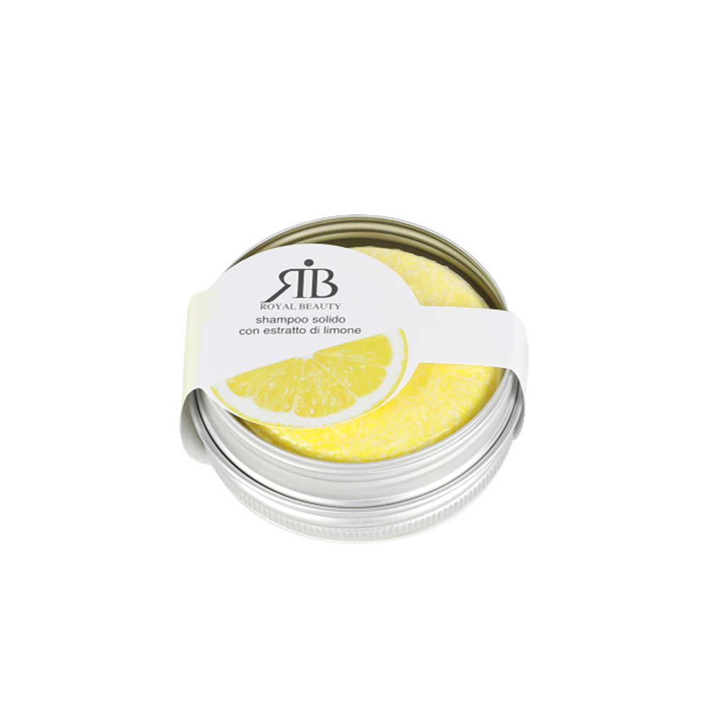 Royal Beauty Shampoo Solido con Estratto di Limone - -