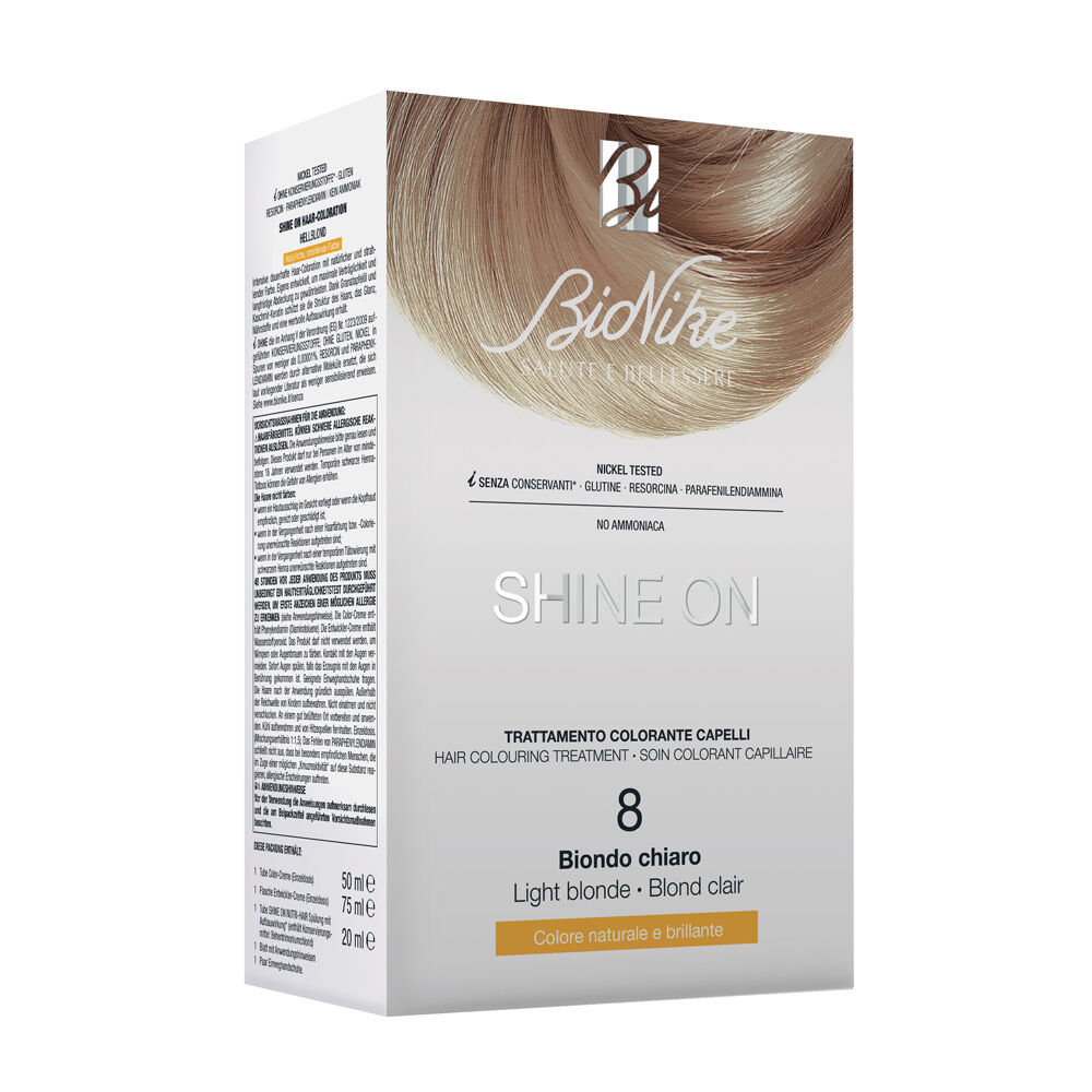 Bionike Shine On Trattamento Colorante Capelli Biondo Chiaro N.8 - -