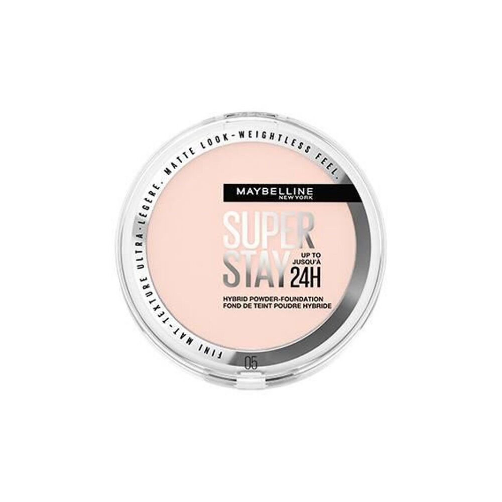 Maybelline SuperStay 24H Hybrid Powder Foundation 05 Light Beige - -