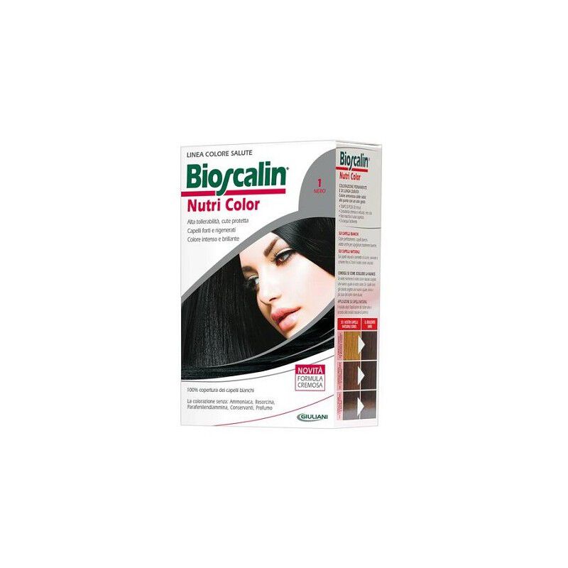 Bioscalin Nutri Color 1 Nero Colorazione Permanente 124 ml - -