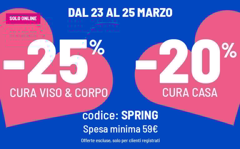 25% viso e corpo, 20% casa