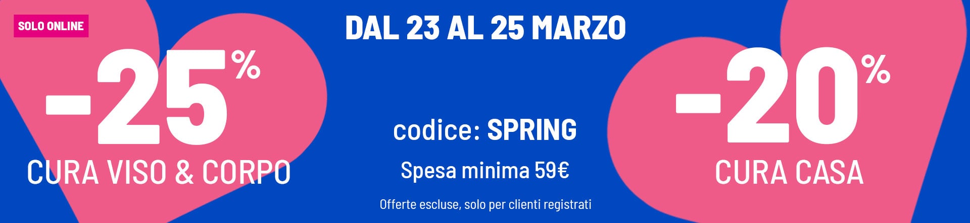 25% viso e corpo, 20% casa