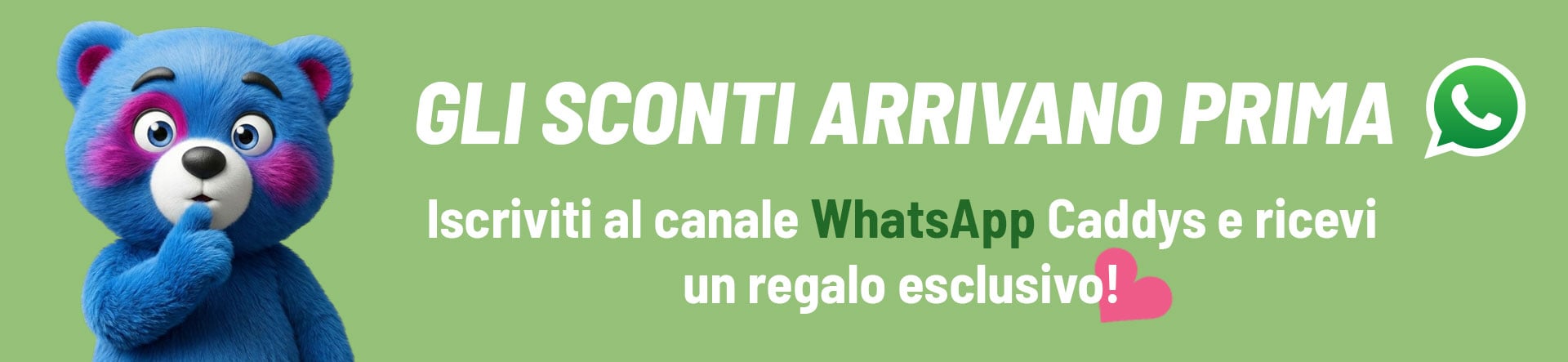 Siamo su Whatsapp!