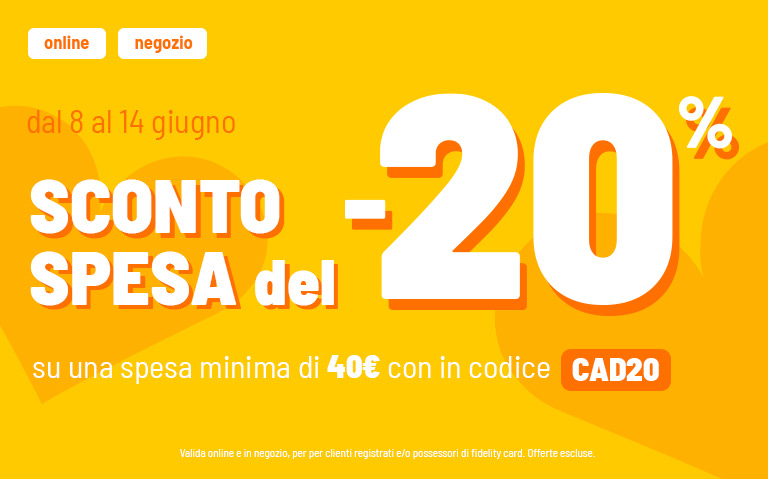 -25% sulla spesa