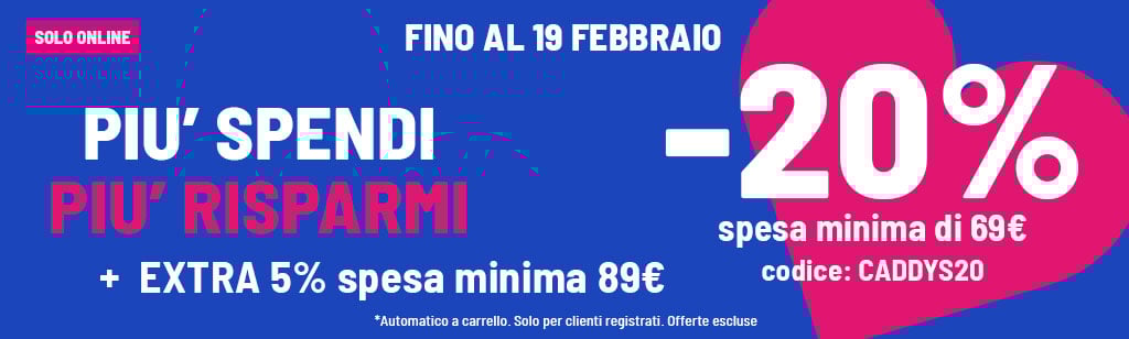 20% spesa minima 69&euro;
